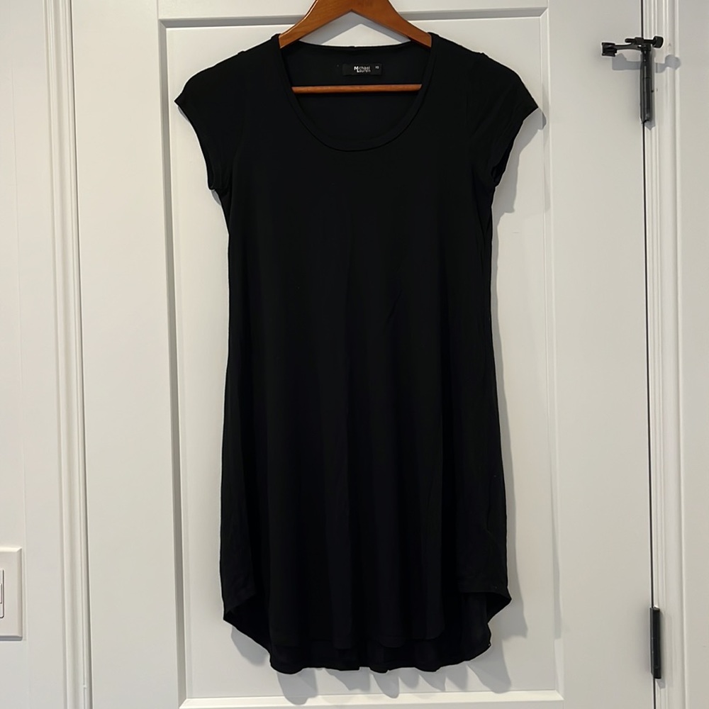 Michael Lauren Cap Sleeve Mini Dress